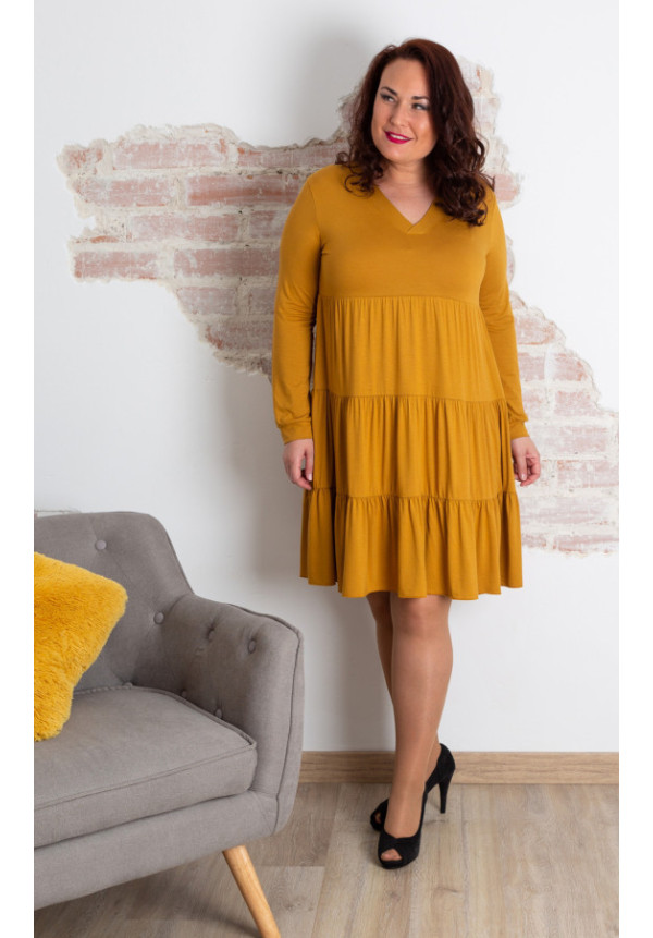 Vestido Mostaza