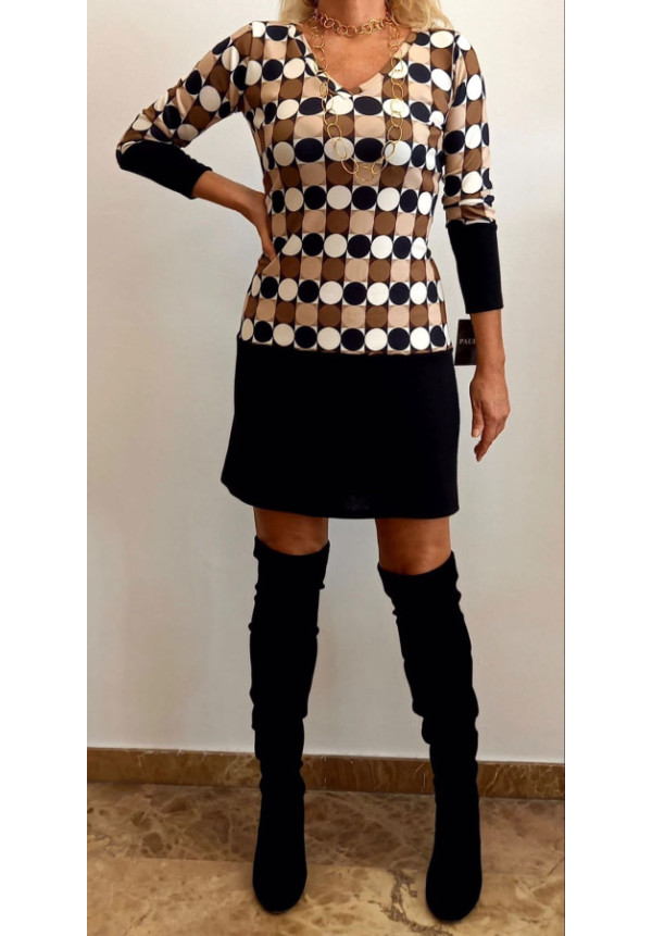 Vestido Corto Retro