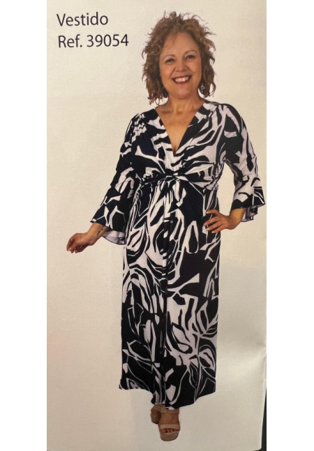 Vestido Nudo BLUE