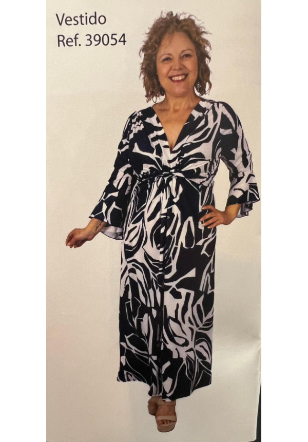 Vestido Nudo BLUE